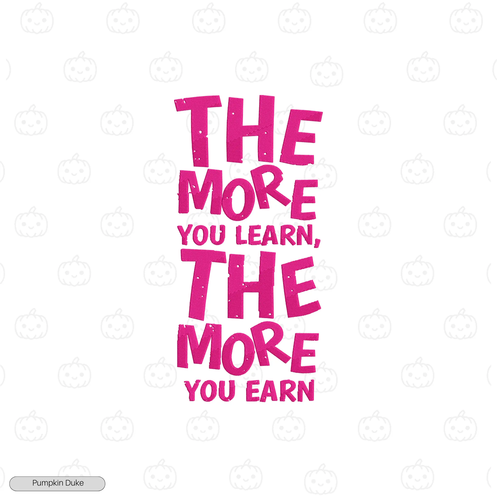 Learn & Earn Embroidery Hoodie