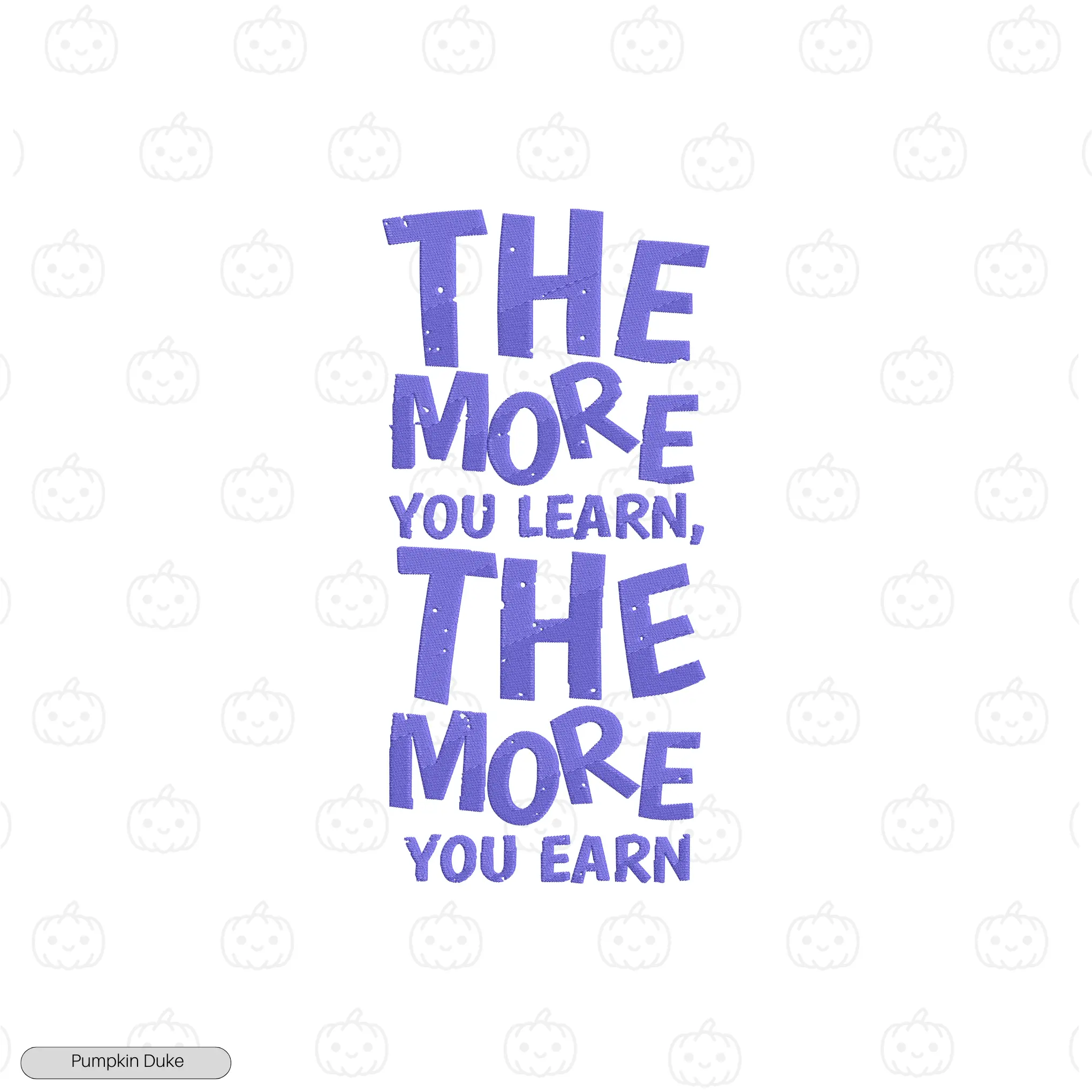 Learn & Earn Embroidery Hoodie