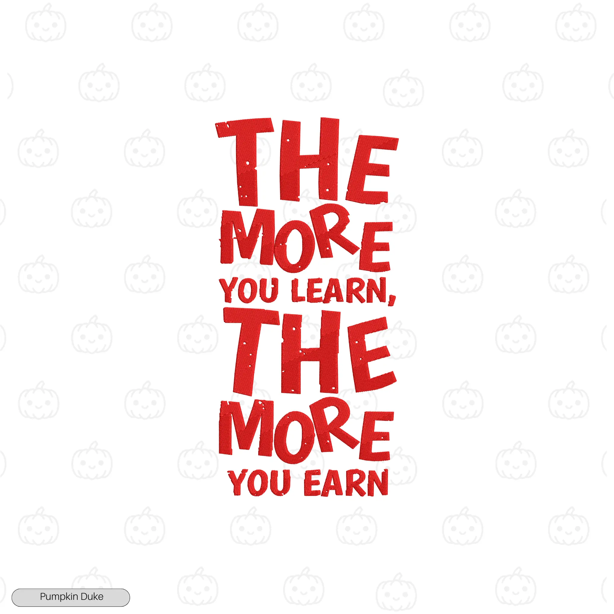 Learn & Earn Embroidery Hoodie