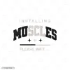 Loading Muscles Embroidery Hoodie