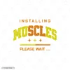 Loading Muscles Embroidery Hoodie