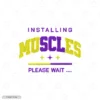 Loading Muscles Embroidery Hoodie