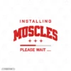 Loading Muscles Embroidery Hoodie