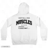 Loading Muscles Embroidery Hoodie