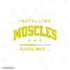 Loading Muscles Embroidery Hoodie