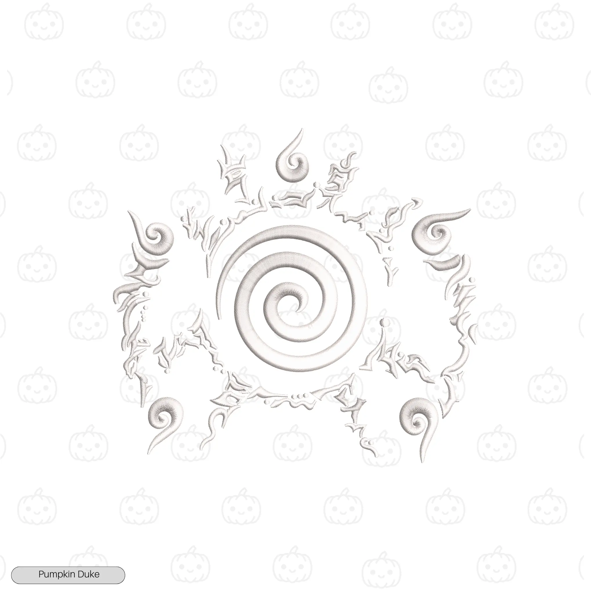 Naruto Uzumaki Face V1 Embroidery T-Shirt