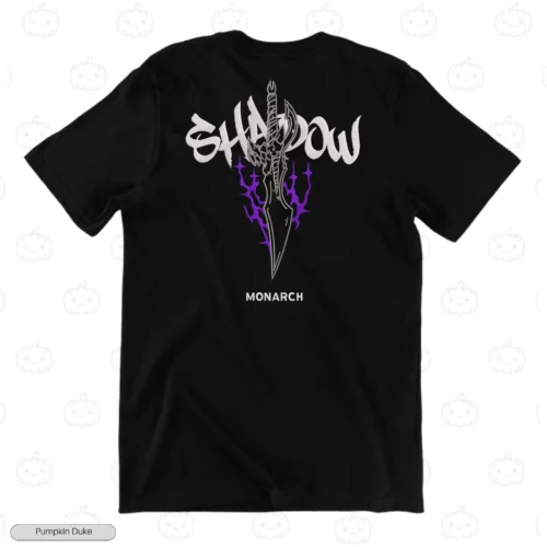 Shadow Monarch Blade Embroidery T-Shirt