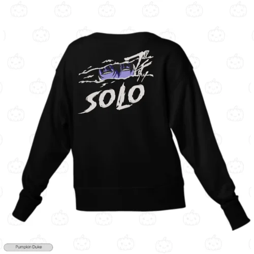 Solo Leveling Eyes of Domination Embroidery Sweatshirt