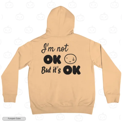 Tearful Smile Embroidery Hoodie