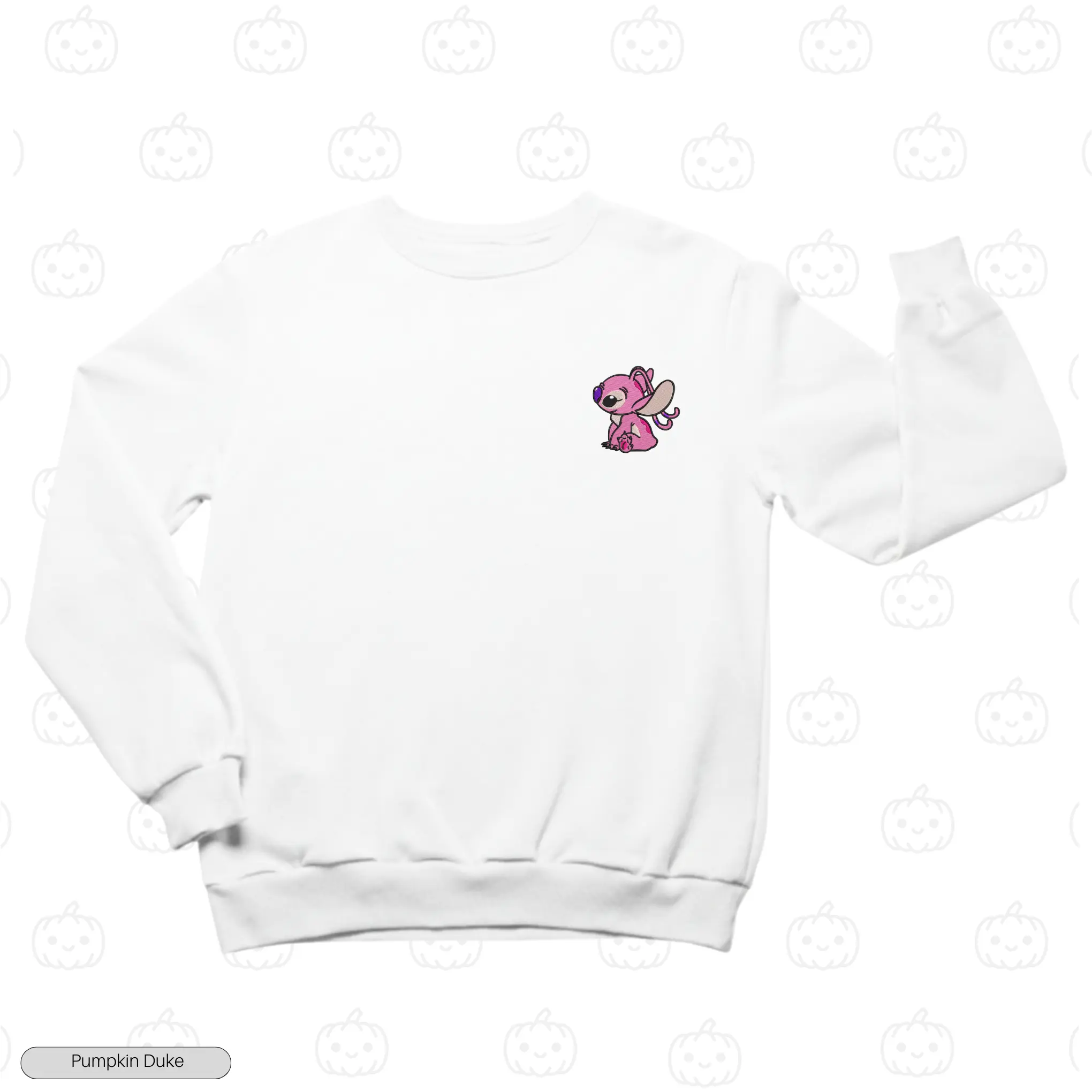 Angel In Love V1 Embroidery Sweatshirt