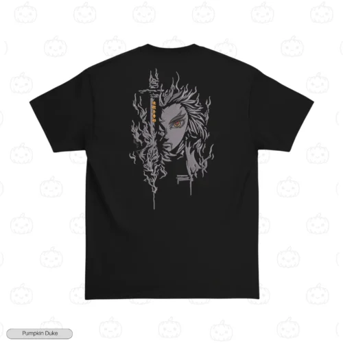 Kyojuro Rengoku Face V1 Embroidery T-Shirt