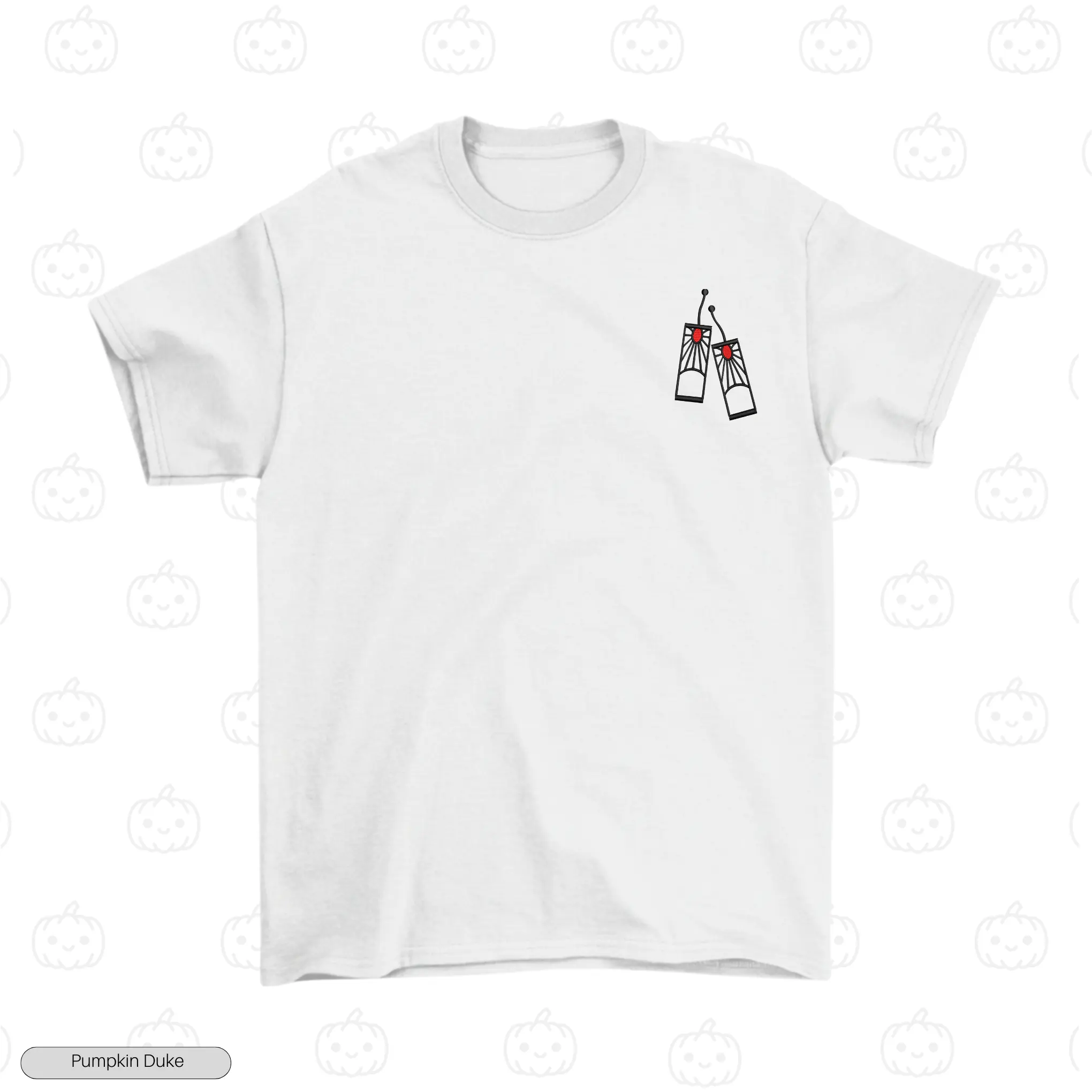 Blade of Two Breaths Embroidery T-Shirt
