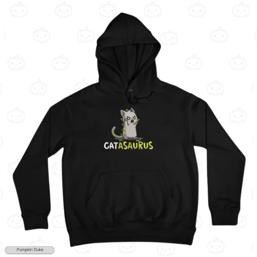 Catasaurus Embroidery Hoodie