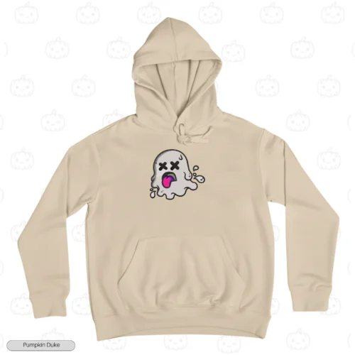 Dead Ghost Embroidery Hoodie