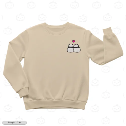 Fluffy Bond Embroidery Sweatshirt
