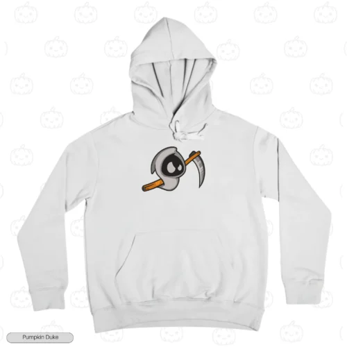 Cute Reaper Embroidery Hoodie