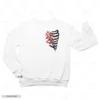 Human Skeleton Embroidery Sweatshirt
