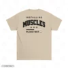 Loading Muscles Embroidery T-Shirt
