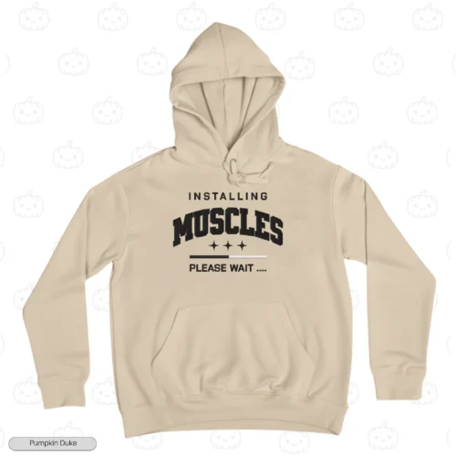 Loading Muscles Embroidery Hoodie