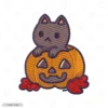Meowtumn Embroidery Sweatshirt