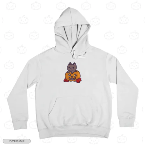 Meowtumn Embroidery Hoodie