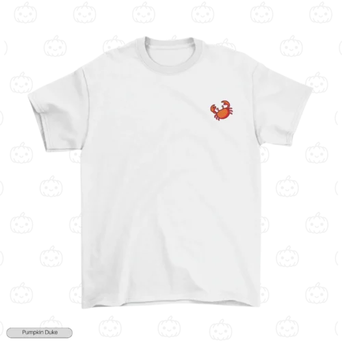 Mini Crab Embroidery T-Shirt