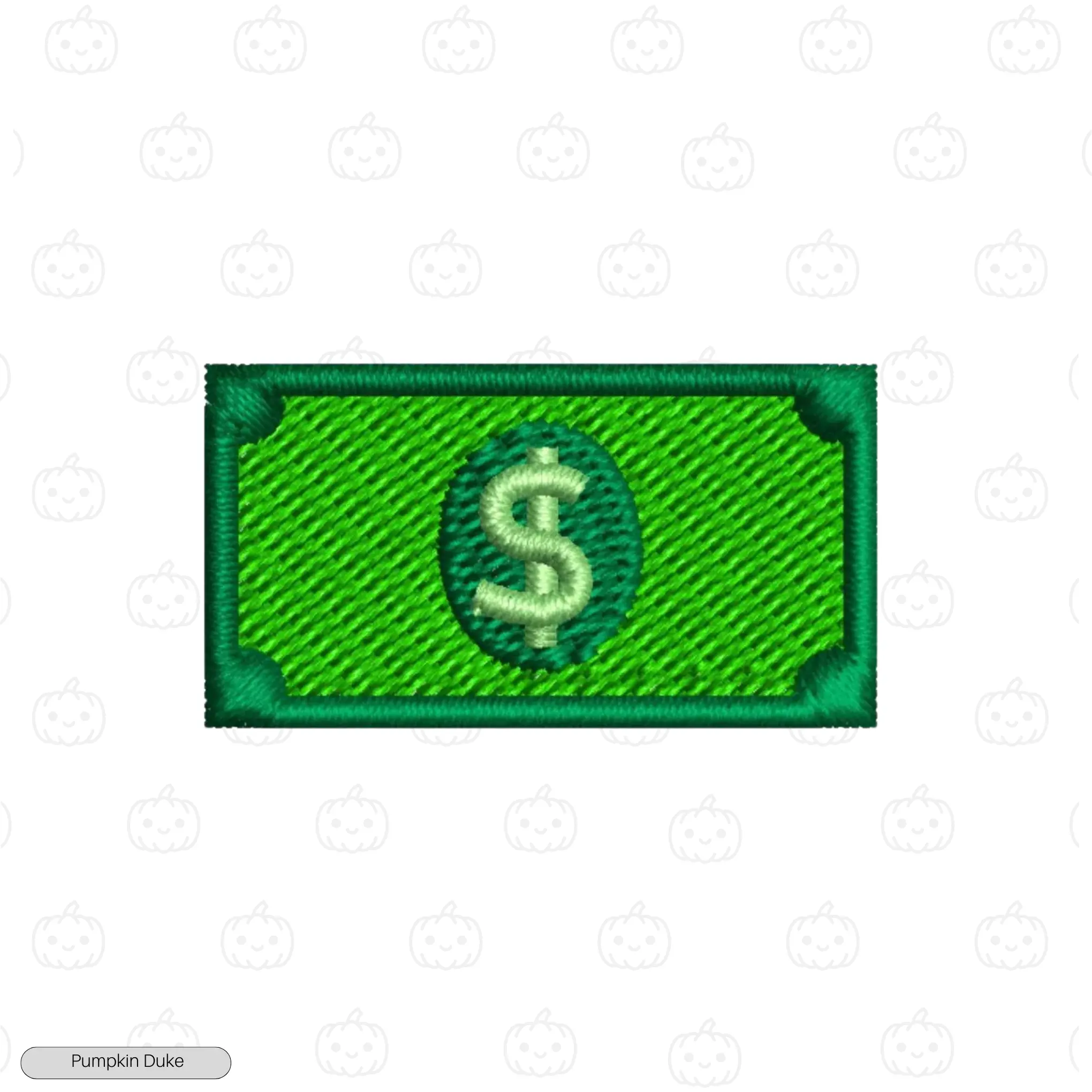 Mini Dollar Bill Embroidery Design Mini Dollar Bill Embroidery T-Shirt