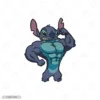 Muscular Stitch Embroidery T-Shirt