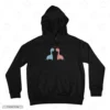 Prehistoric Love Embroidery Hoodie
