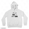 Tearful Smile Embroidery Hoodie