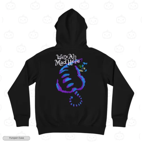 We're All Mad Here Embroidery Hoodie