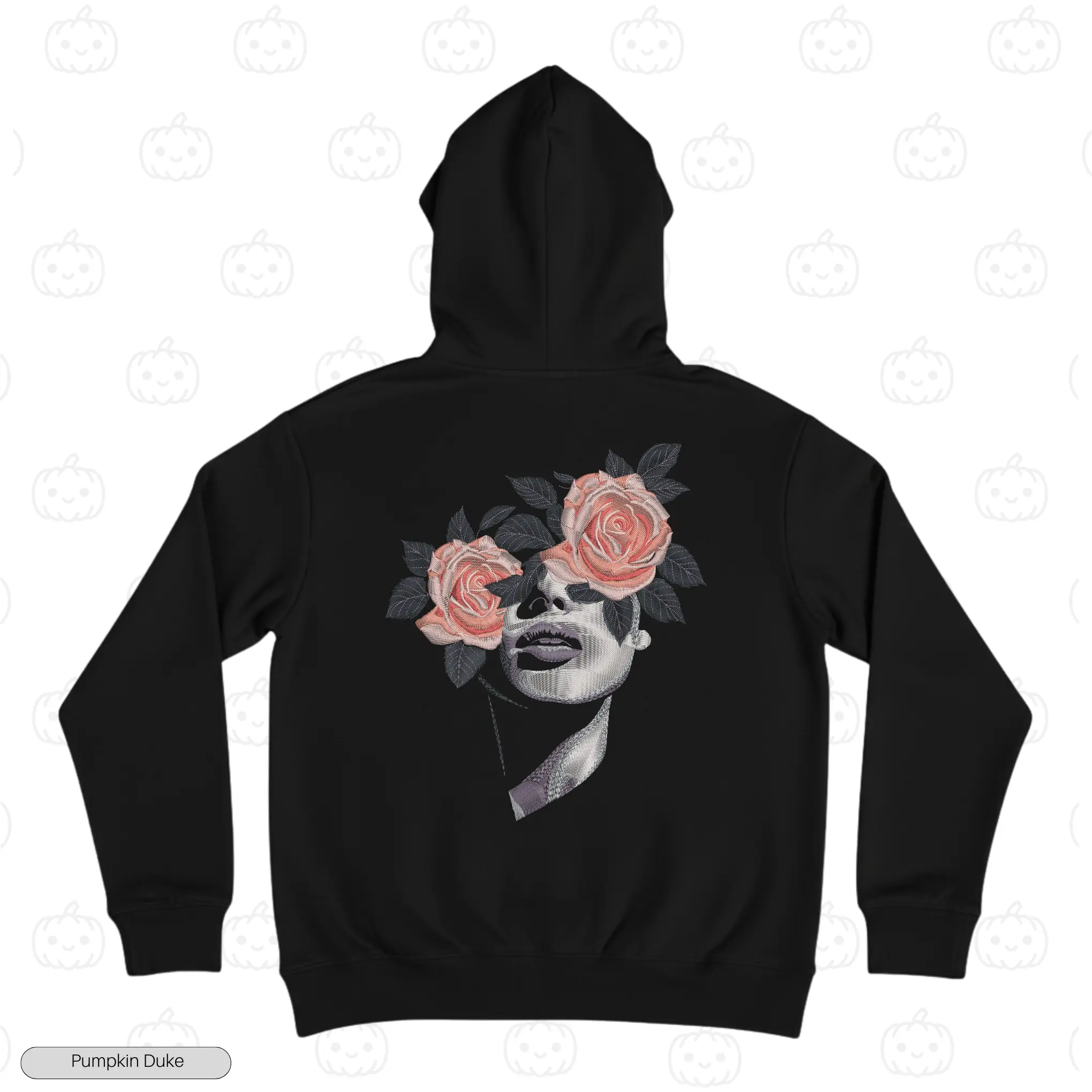 Blossom Within Embroidery Hoodie