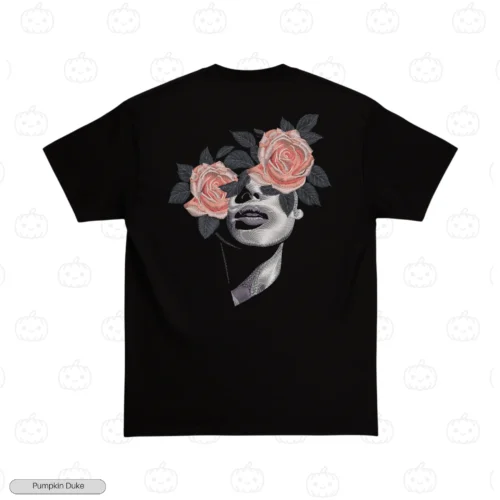 Blossom Within Embroidery T-Shirt