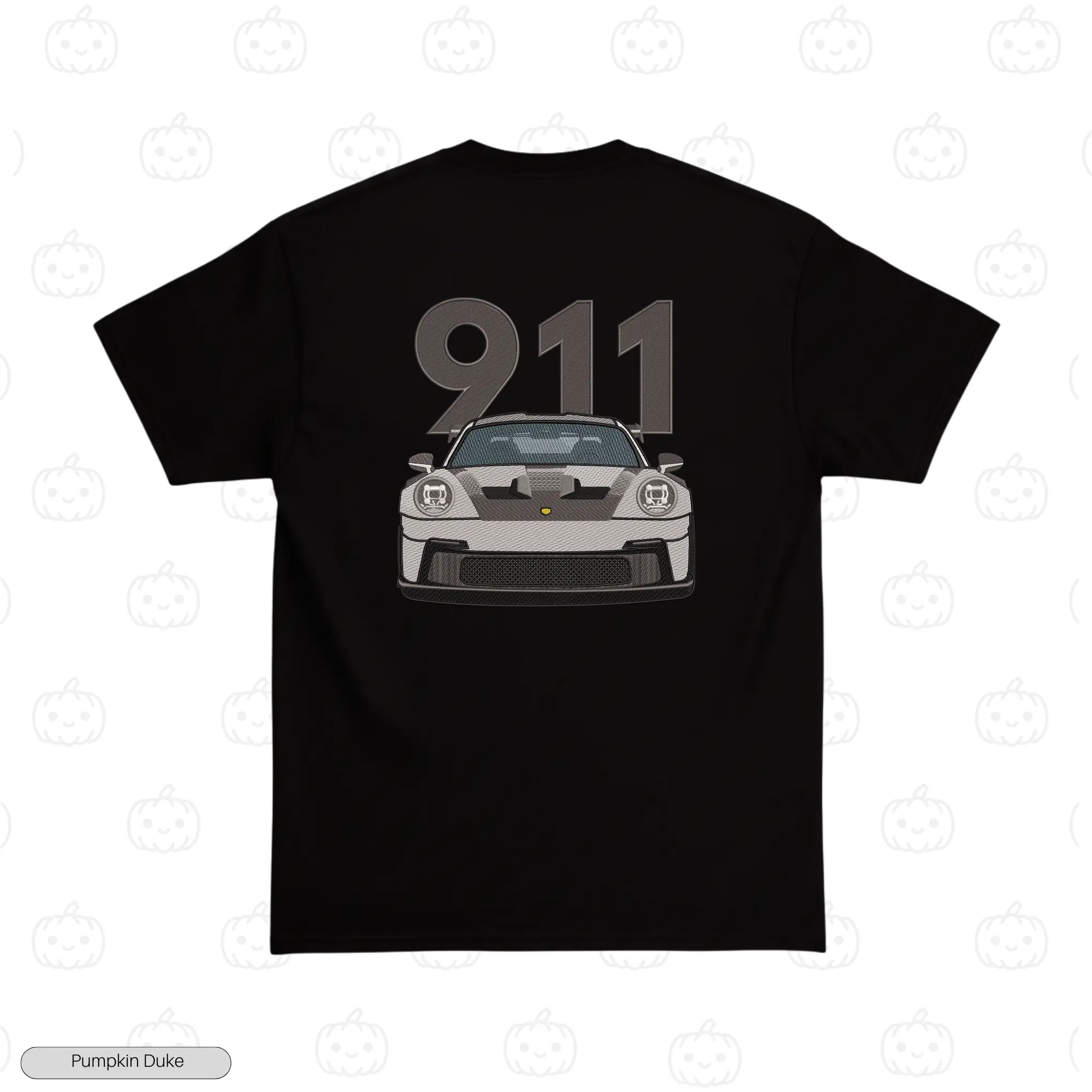 Porsche 911 Embroidery T-Shirt