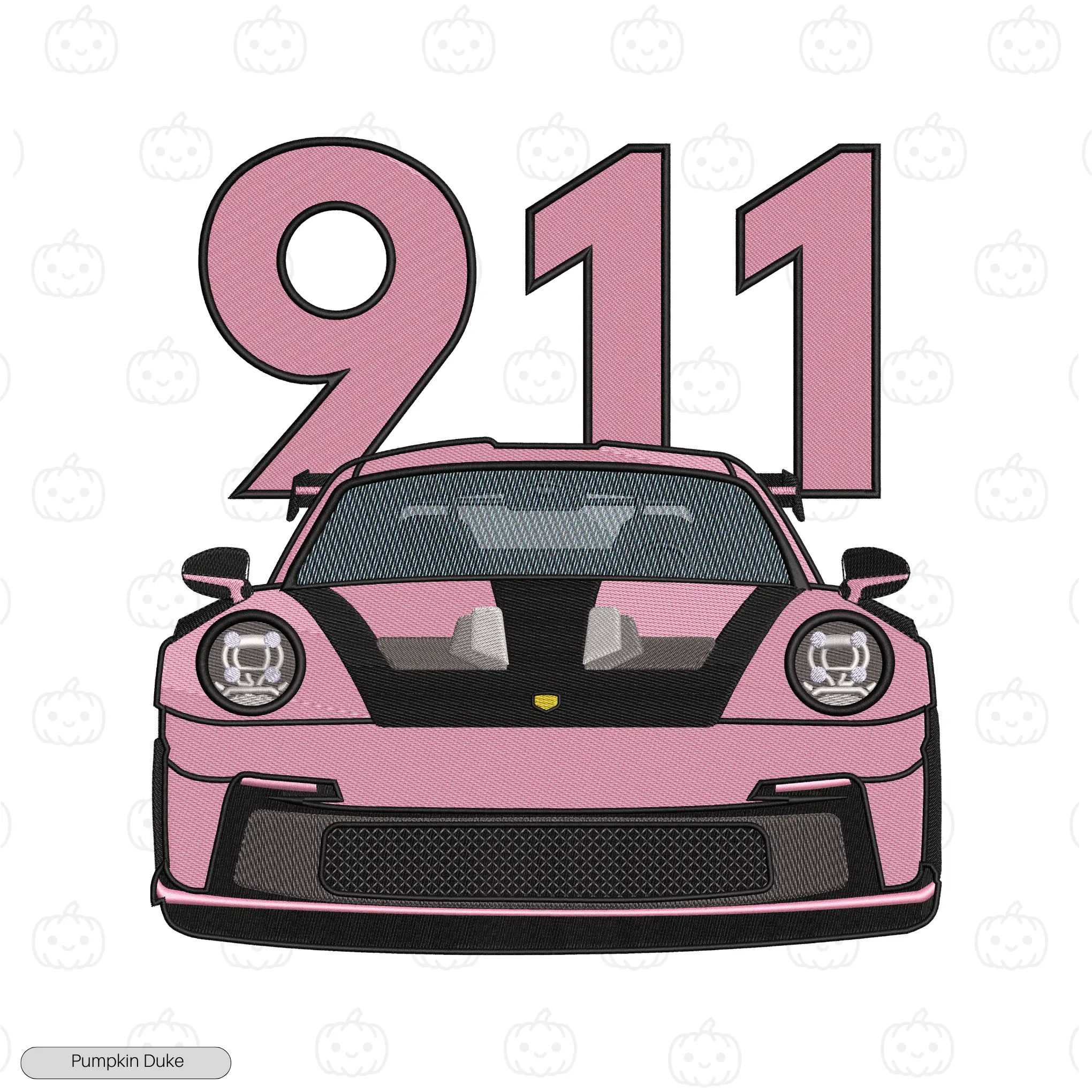 Porsche 911 V1 Embroidery Sweatshirt