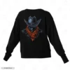 Cowboy Embroidery Sweatshirt