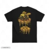 Dripping Honey Bee Embroidery T-shirt