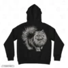 Fluffy Persian Cat Embroidery Hoodie