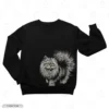 Fluffy Persian Cat Embroidery Sweatshirt