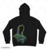 Hooded Faceless Embroidery Hoodie