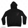 It's Just An Arm Black Logo Embroidery Hoodie Shanks War Is Over Embroidery Hoodie