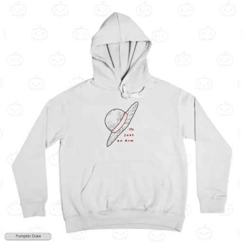Its Just An Arm Embroidery Hoodie
