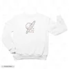 It's Just An Arm White Front Embroidery Sweatshirt It's Just An Arm Embroidery Sweatshirt