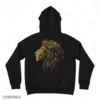 Lion Crown Embroidery Hoodie