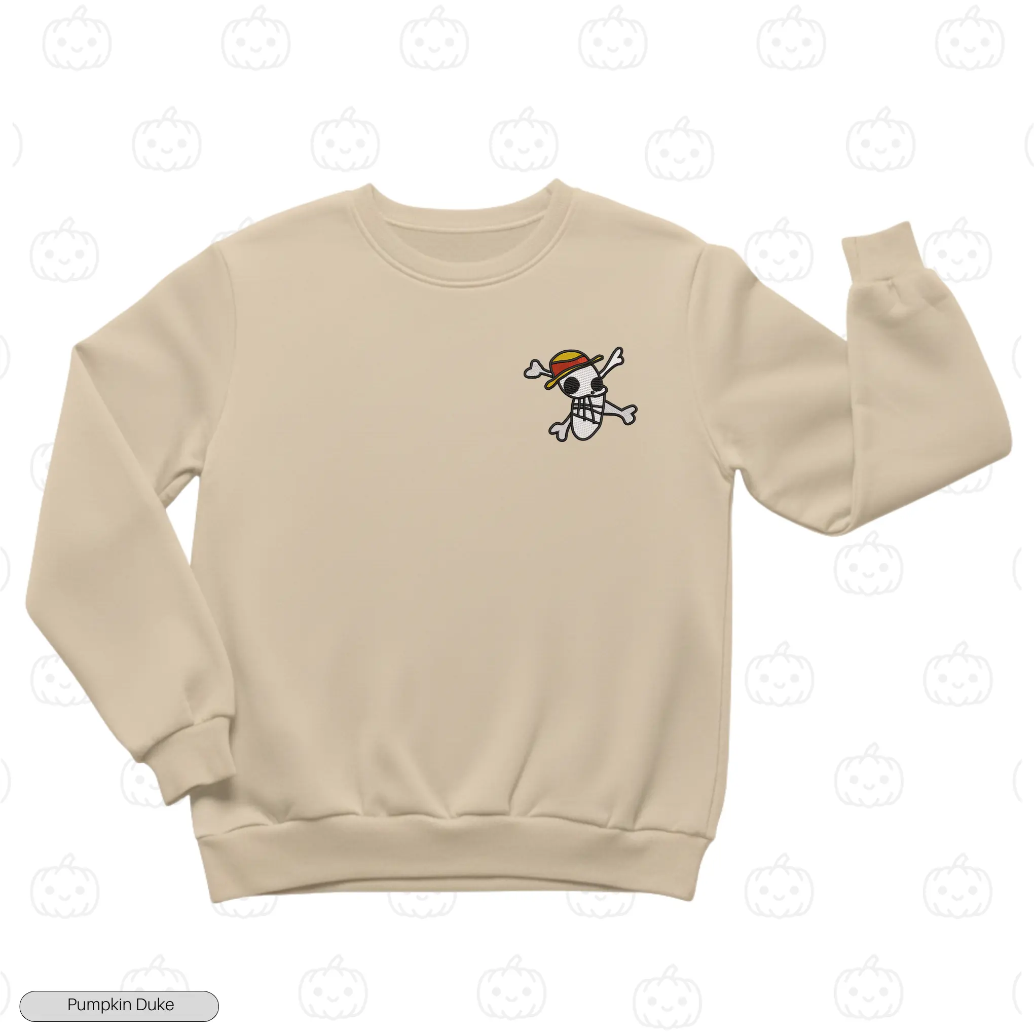 Luffy Gear 5 Goofy Embroidery Sweatshirt