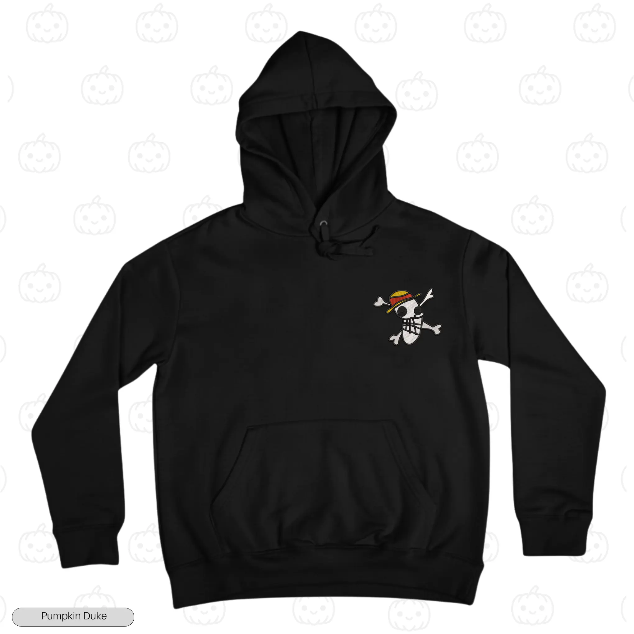 Luffy Gear 5 Goofy Embroidery Hoodie