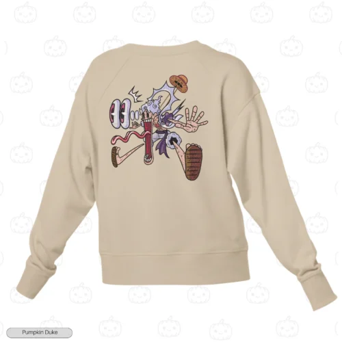 Luffy Gear 5 Goofy Embroidery Sweatshirt