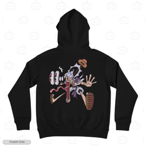 Luffy Gear 5 Goofy Embroidery Hoodie