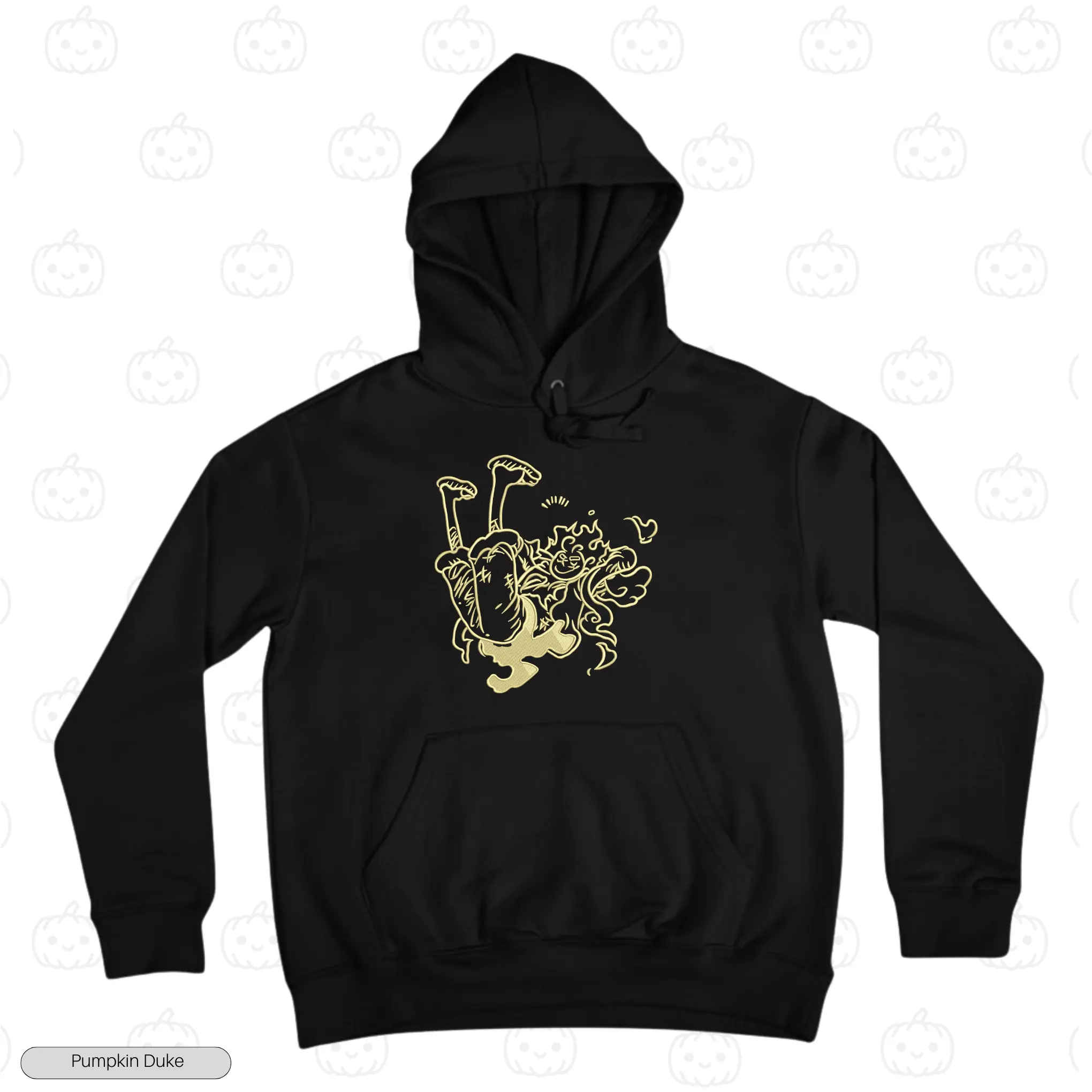 Luffy Gear 5 Laying Embroidery Hoodie
