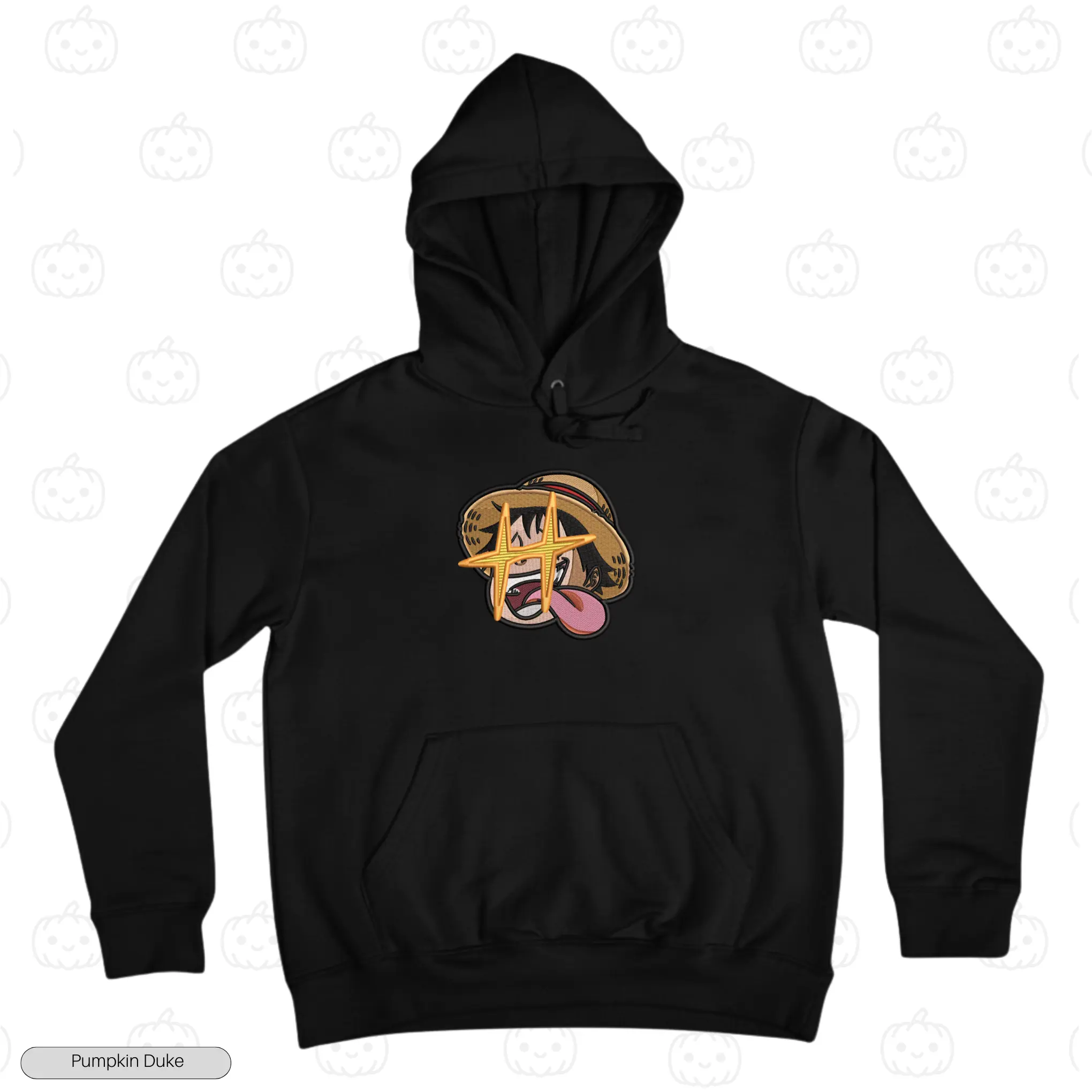 Luffy Vs Kizaru Embroidery Hoodie